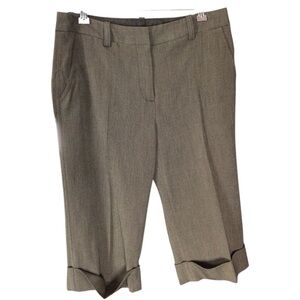 Tan High Waist Shorts with Tailored Fit